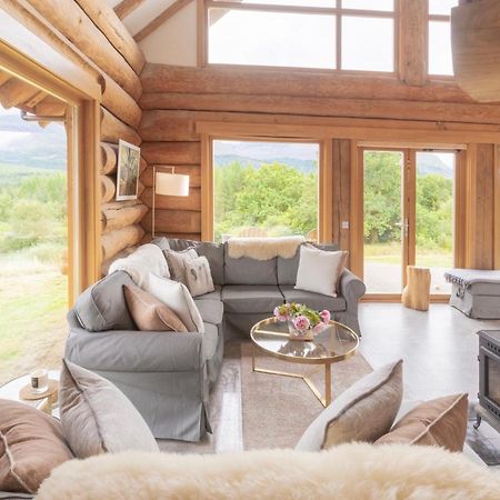 Wild Nurture Eco Luxury Offgrid Log Cabin Форт-Уильям Экстерьер фото