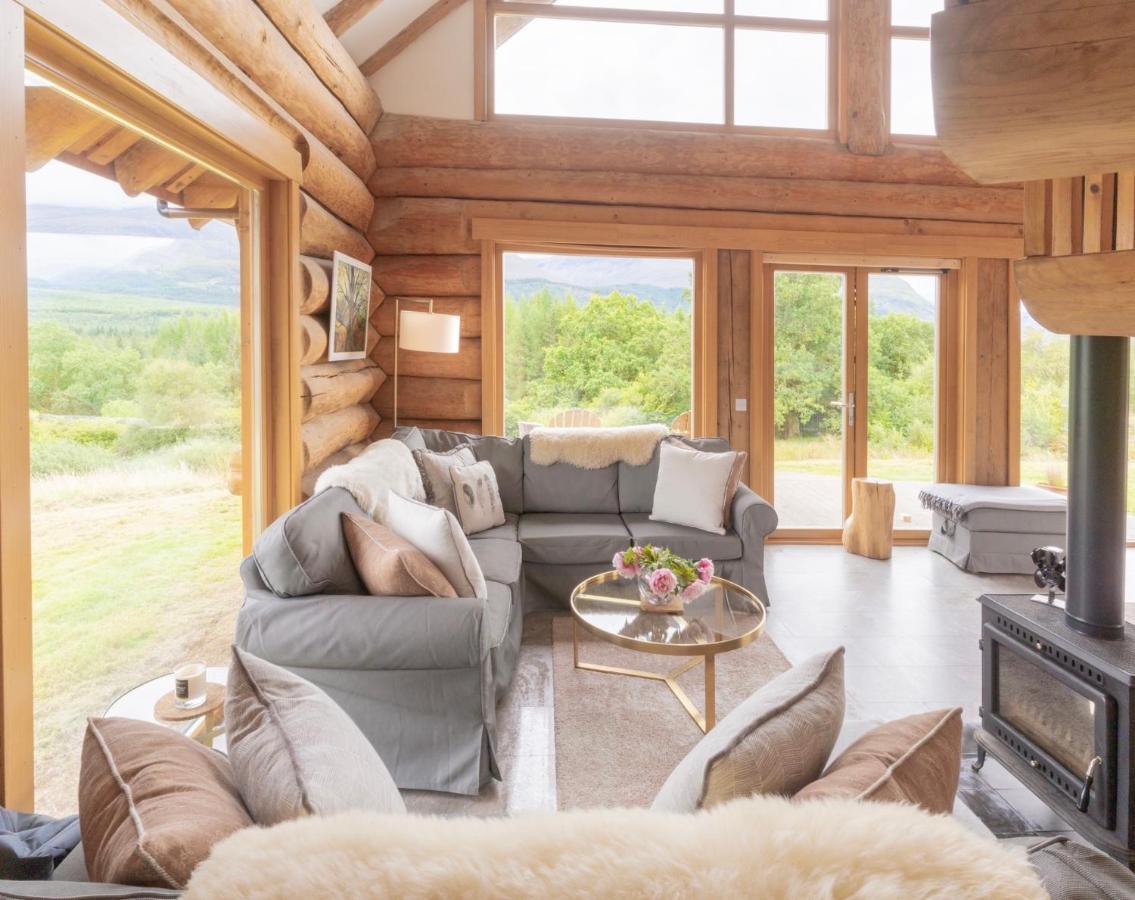 Wild Nurture Eco Luxury Offgrid Log Cabin Форт-Уильям Экстерьер фото