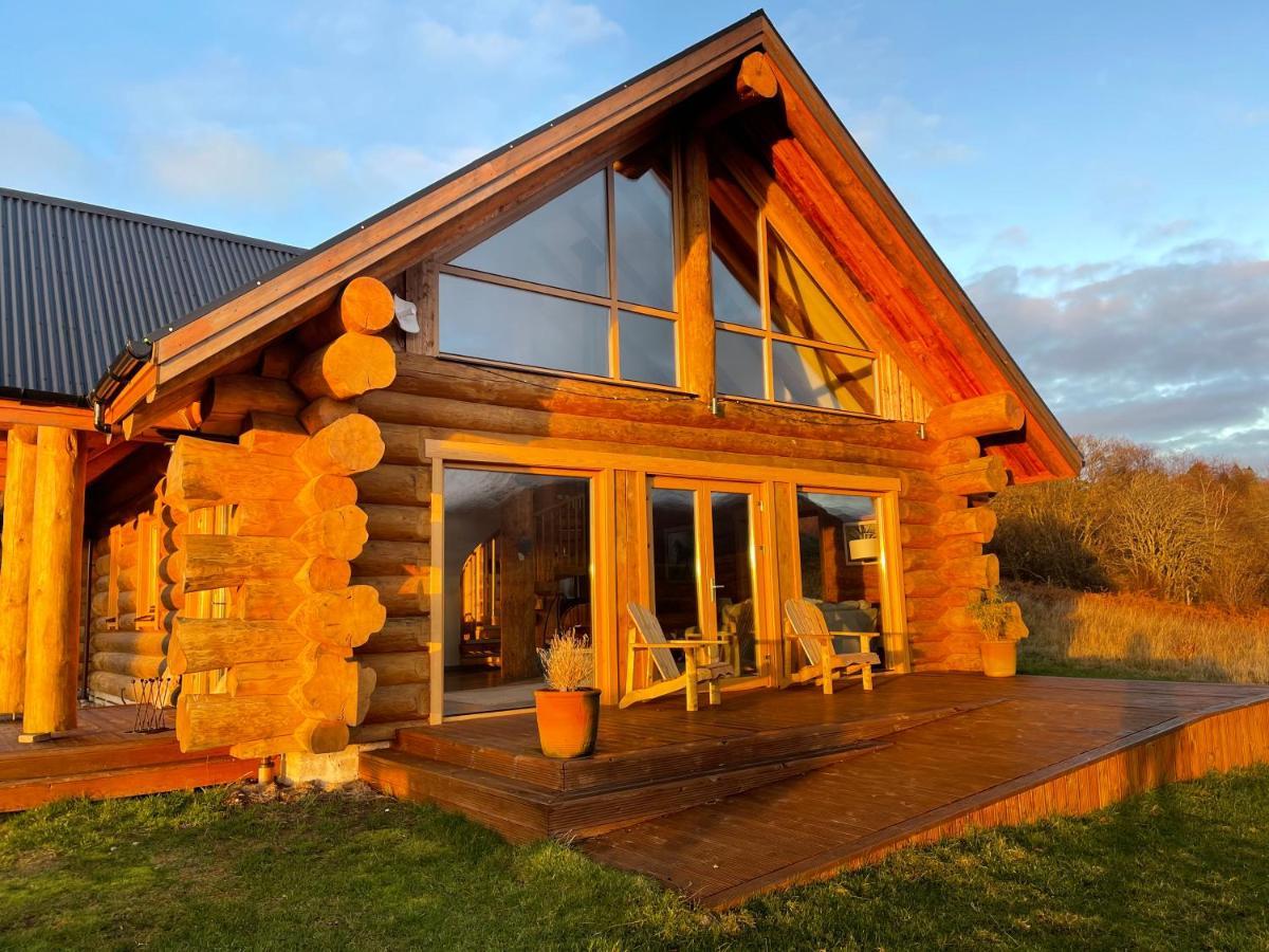 Wild Nurture Eco Luxury Offgrid Log Cabin Форт-Уильям Экстерьер фото