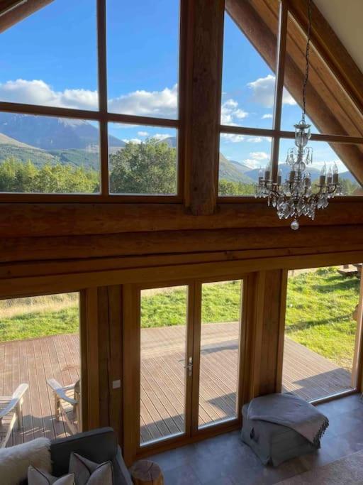 Wild Nurture Eco Luxury Offgrid Log Cabin Форт-Уильям Экстерьер фото