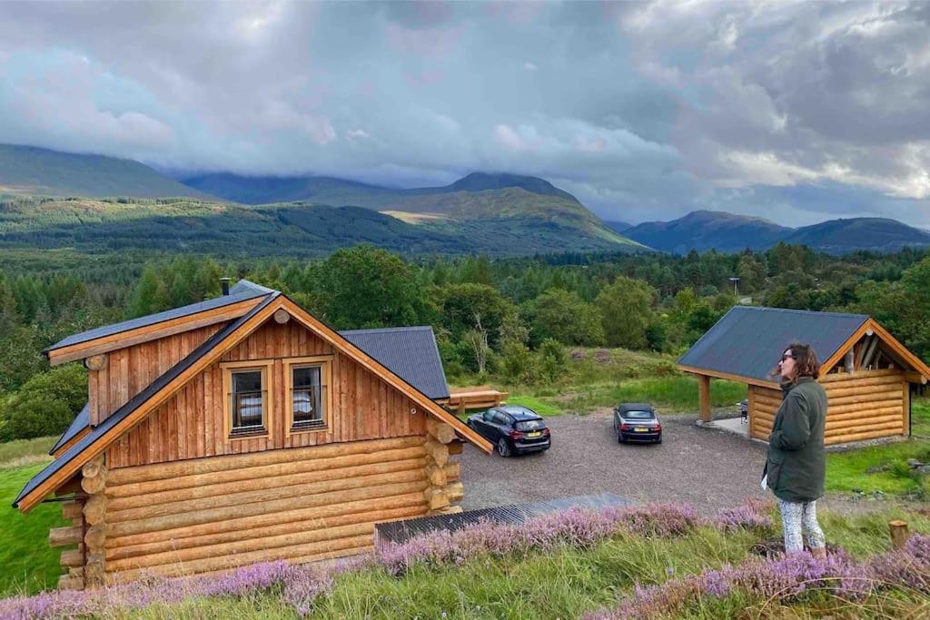 Wild Nurture Eco Luxury Offgrid Log Cabin Форт-Уильям Экстерьер фото