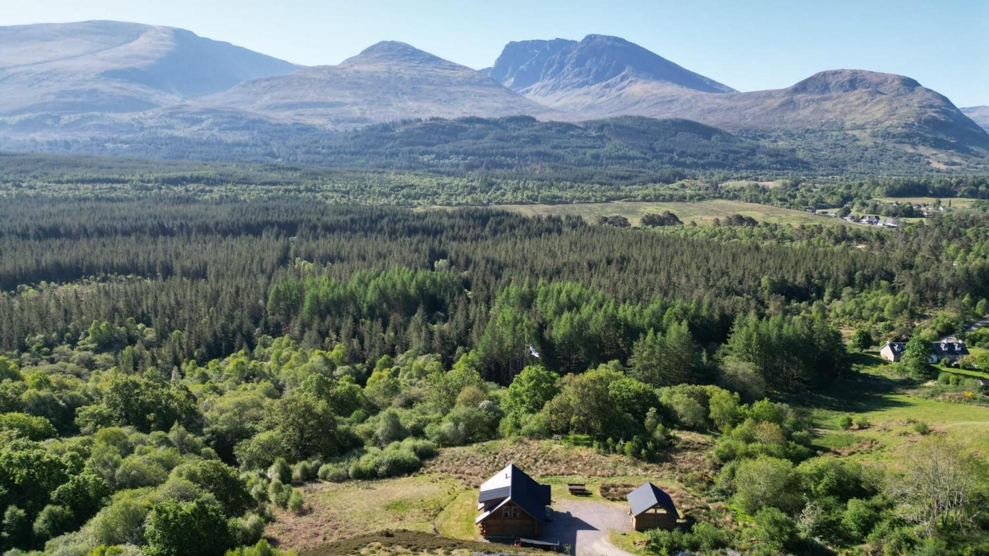 Wild Nurture Eco Luxury Offgrid Log Cabin Форт-Уильям Экстерьер фото