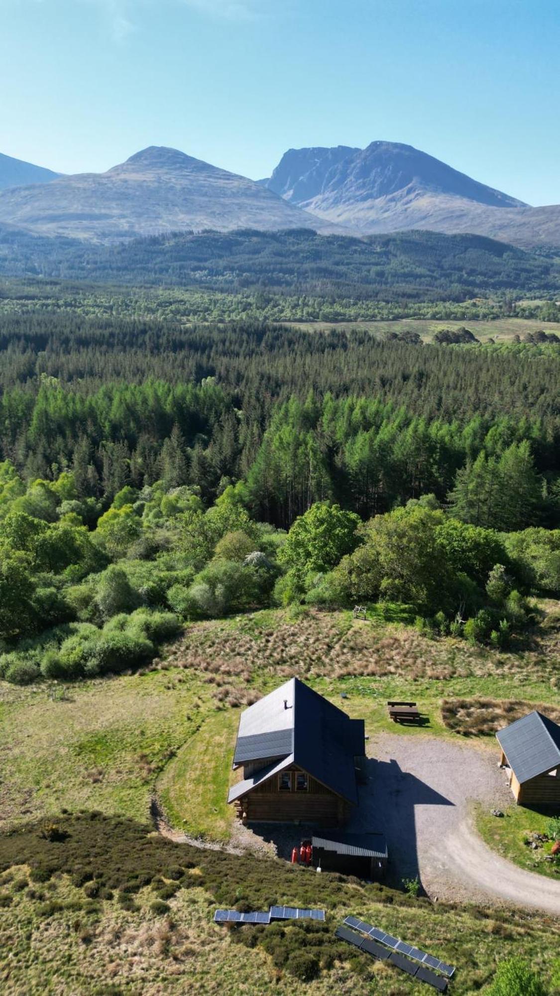 Wild Nurture Eco Luxury Offgrid Log Cabin Форт-Уильям Экстерьер фото